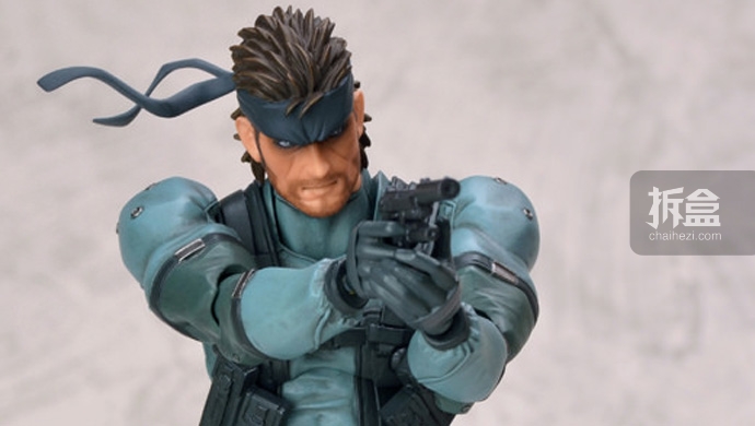 figma《合金装备2》固蛇solid snake发售!