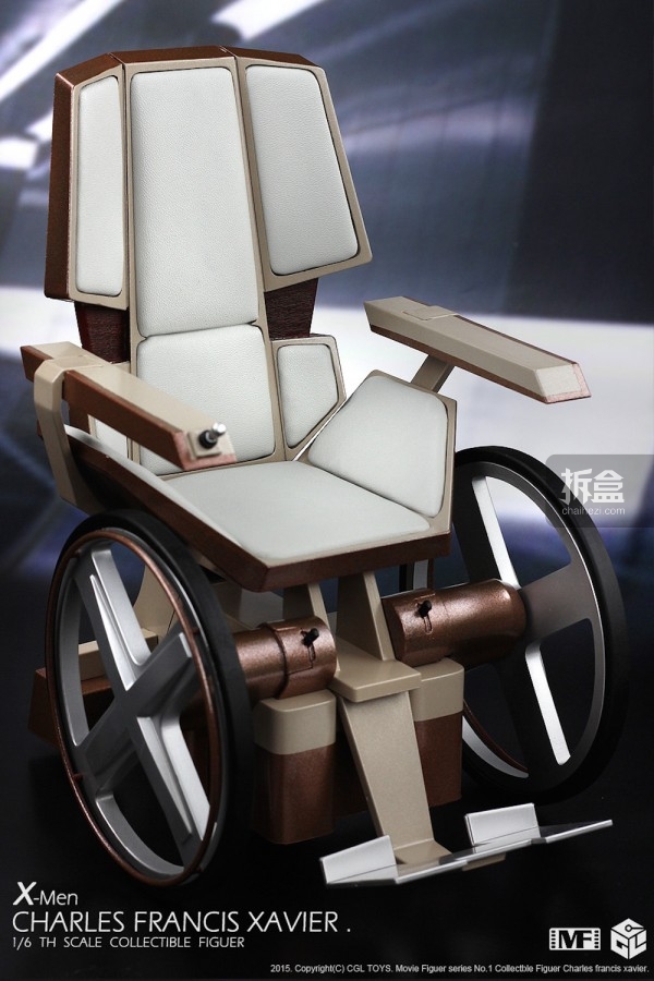 cgltoys推出《x战警》x教授professor x 1:6可动人偶(轮椅 主脑控制盔