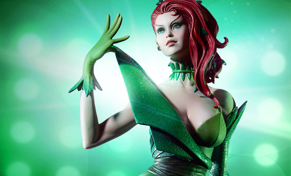 Sideshow x Artgerm DC漫画 毒藤女Poison Ivy 1 5 雕像 拆盒