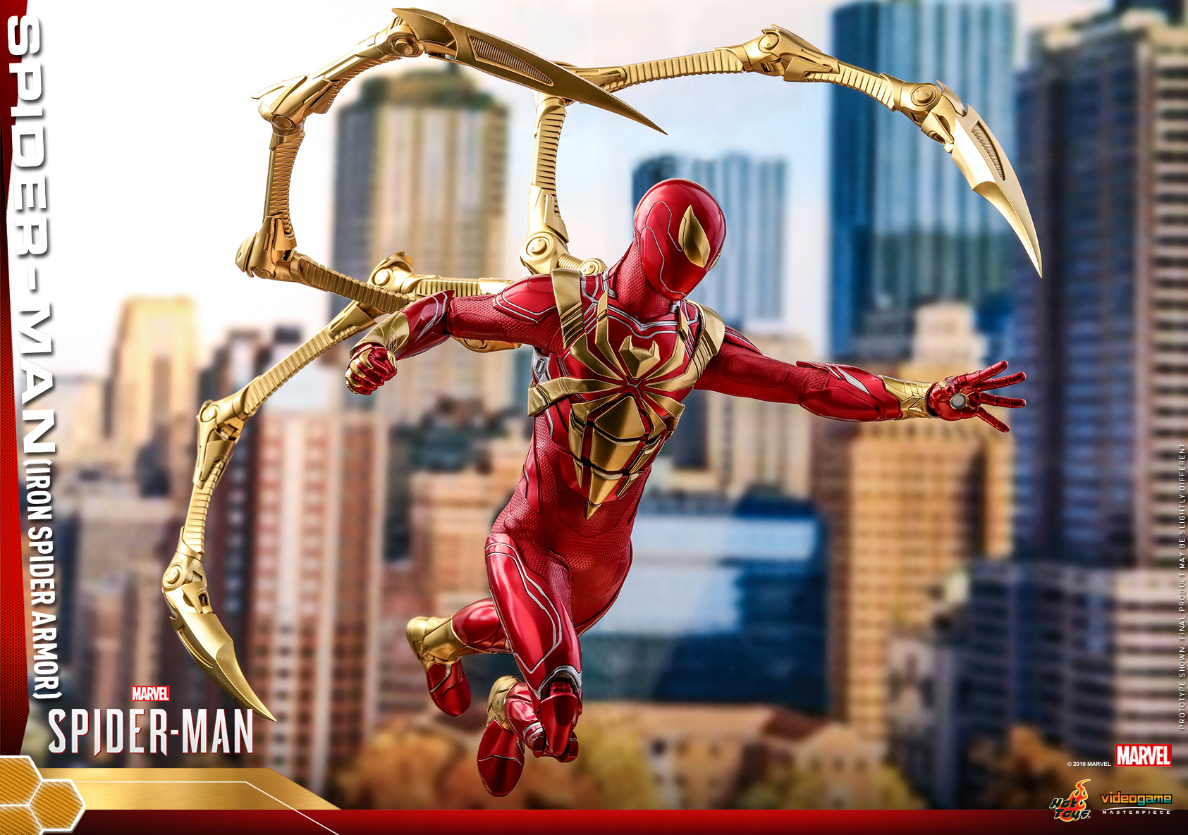 hot toys – msm – spider-man (iron spider armor)