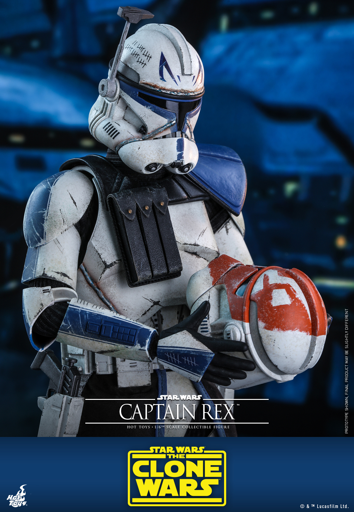 hot toys – swcw – captain rex collectible figure_pr15