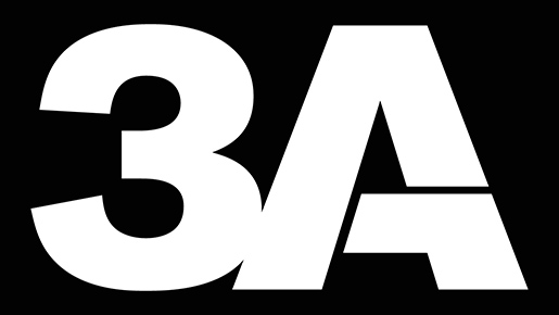 3A自2013年启用的新Logo