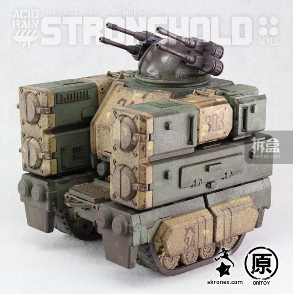 Ori Toy酸雨战争系列：要塞-陆战队版（Stronghold - Marine Version）战车状态