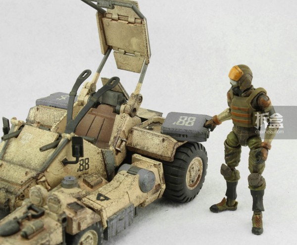 Ori Toy酸雨战争系列：Speeder 88 Mk2和搭载的士兵
