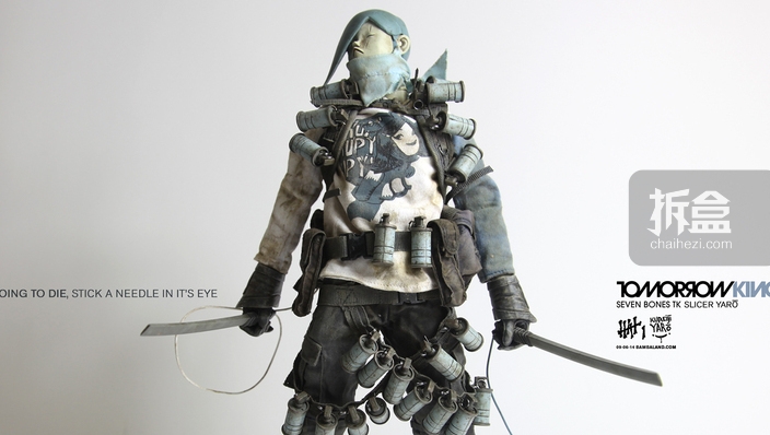 その他 threeA 3A SEVEN BONES SLICER YARO 1/6 3A ThreeA Seven Bones Series 1/6 Slicer TK Yaro Action