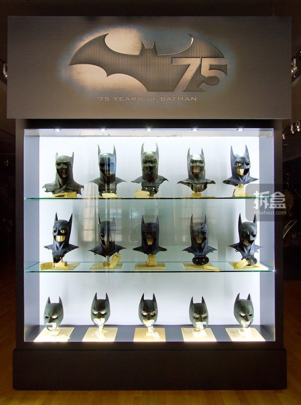 位于洛杉矶的华纳片厂贵宾游推出Batman 75周年纪念展。