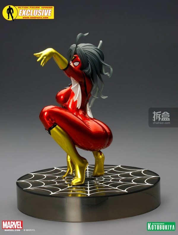 SDCC-Metallic-Spider-Woman-Bishoujo-Statue-006