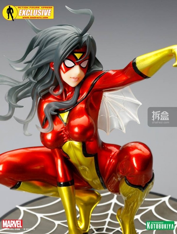 SDCC-Metallic-Spider-Woman-Bishoujo-Statue-007