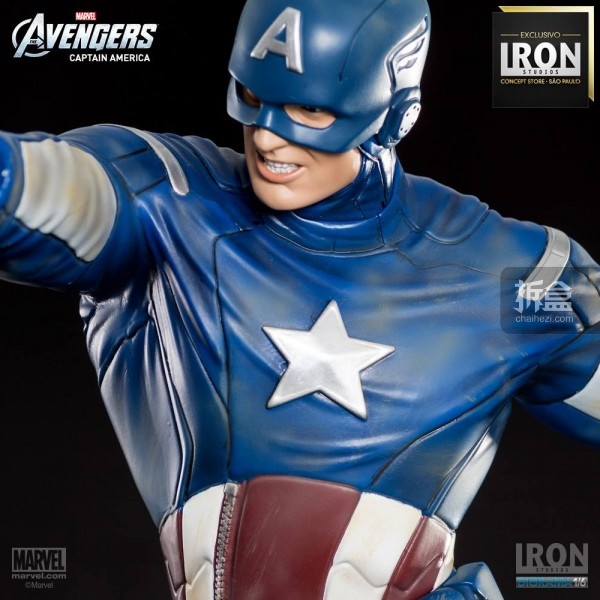 ironstudio-Avengers Captain America Battle-Diorama-003
