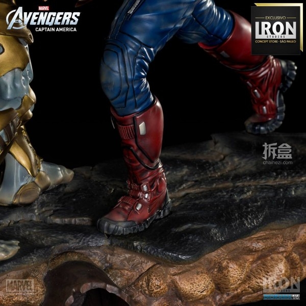 ironstudio-Avengers Captain America Battle-Diorama-012