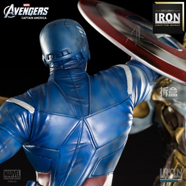ironstudio-Avengers Captain America Battle-Diorama-014