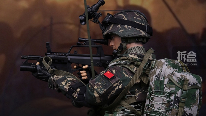 DAMTOYS「正义红师」系列新品：中国人民解放军陆军特种部队侦察兵- 拆盒