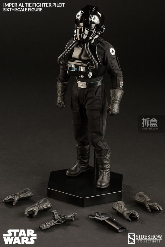 sideshow-TIE Fighter Pilot Sixth (8)