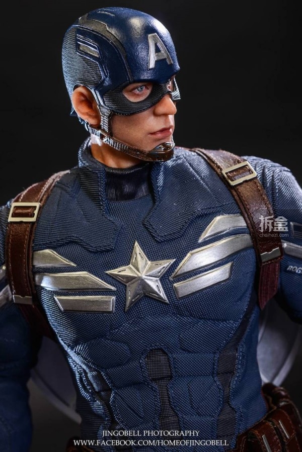 King Arts Captain America Power Charger Statue-Jingobell-001