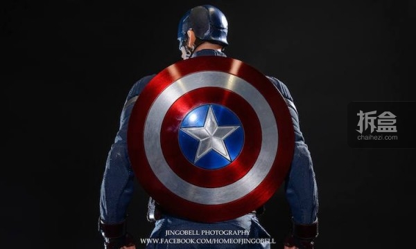 King Arts Captain America Power Charger Statue-Jingobell-002