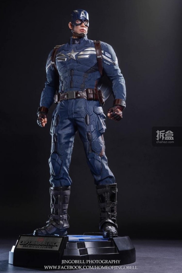 King Arts Captain America Power Charger Statue-Jingobell-010