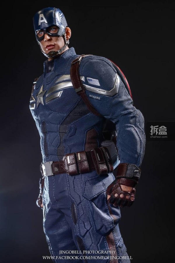 King Arts Captain America Power Charger Statue-Jingobell-017