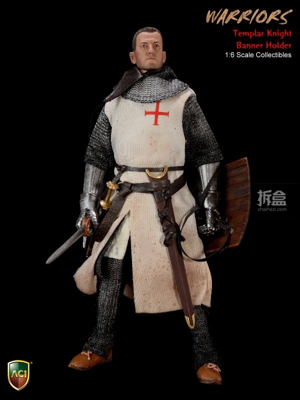 ACI24C-Templar Knight Banner Holder (1)