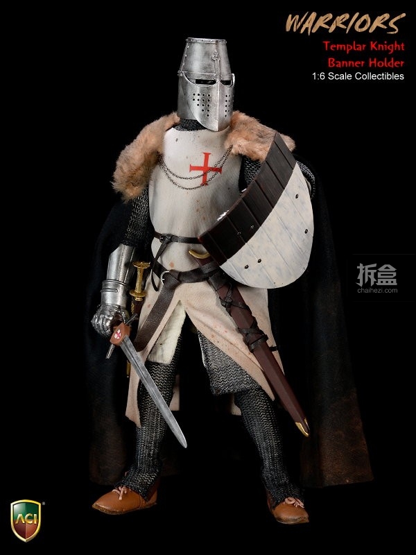 ACI24C-Templar Knight Banner Holder (13)