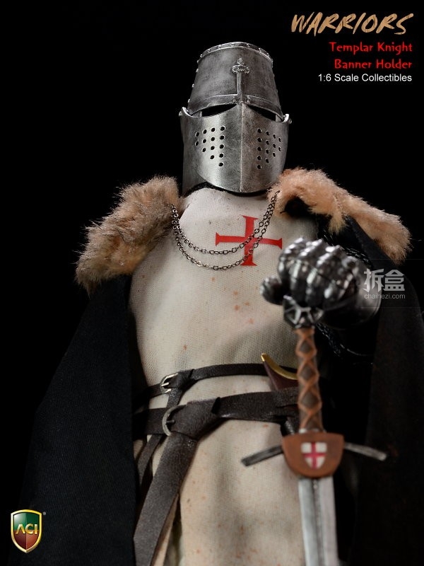 ACI24C-Templar Knight Banner Holder (14)