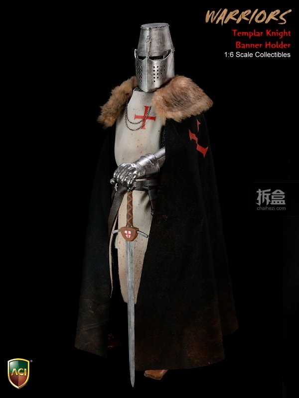 ACI24C-Templar Knight Banner Holder (15)