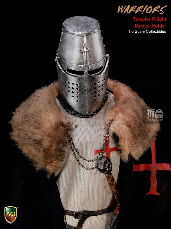 ACI24C-Templar Knight Banner Holder (17)