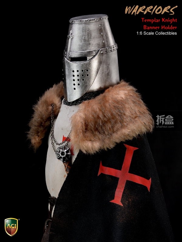 ACI24C-Templar Knight Banner Holder (19)