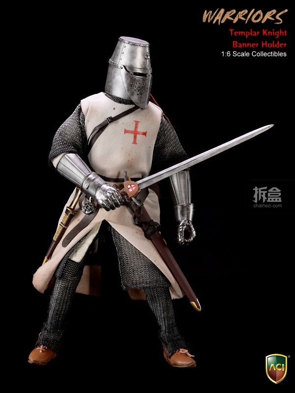 ACI24C-Templar Knight Banner Holder (6)
