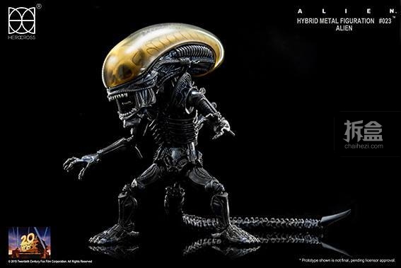 HEROCROSS-Hybrid Metal Action Figuration-Alien-001