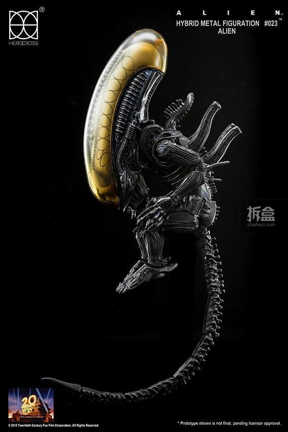 HEROCROSS-Hybrid Metal Action Figuration-Alien-006