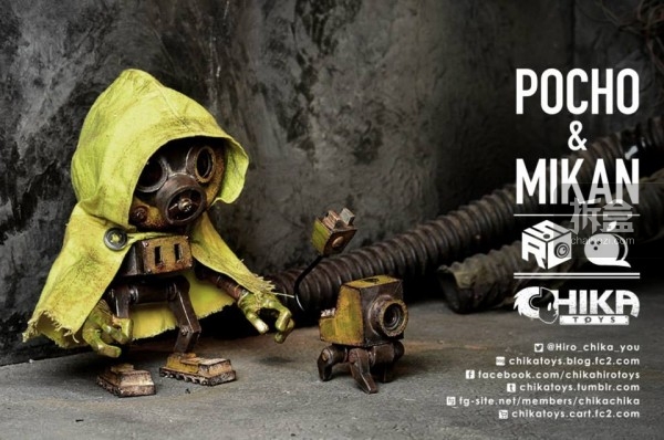 POCHO＆MIKAN（机器人+电子狗）