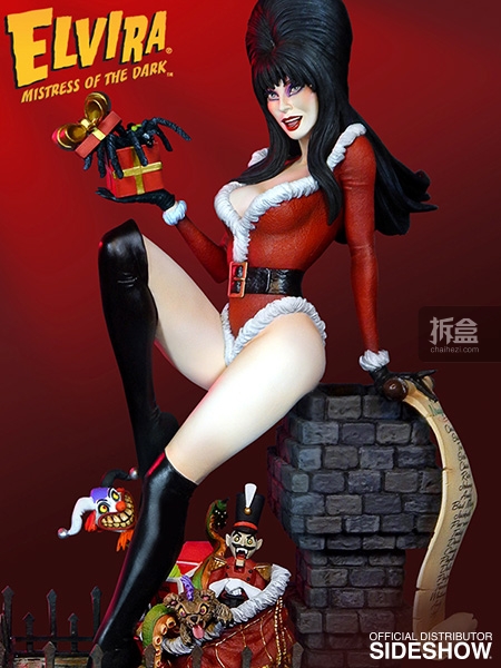 sideshow-Elvira-Scary Christmas
