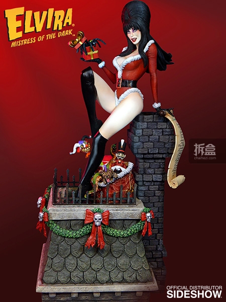 sideshow-Elvira-Scary Christmas(1)