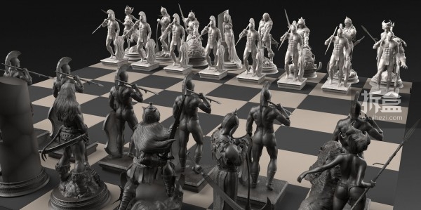 Frazetta Chess Set