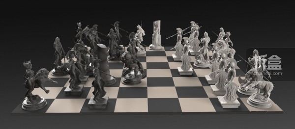 Frazetta Chess Set(3)