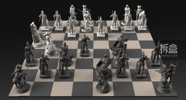 Frazetta Chess Set(5)
