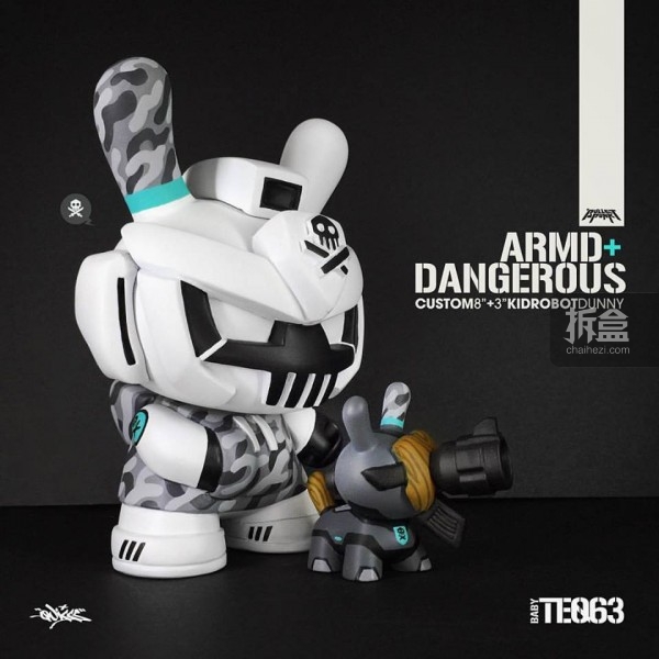 Kidrobot BabyTEQ: "ARMD+Dangerous"