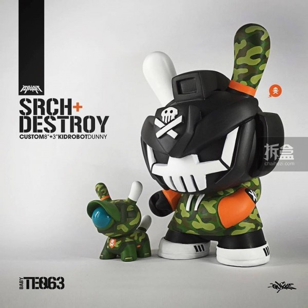 Kidrobot BabyTEQ: "SRCH+Destroy" 