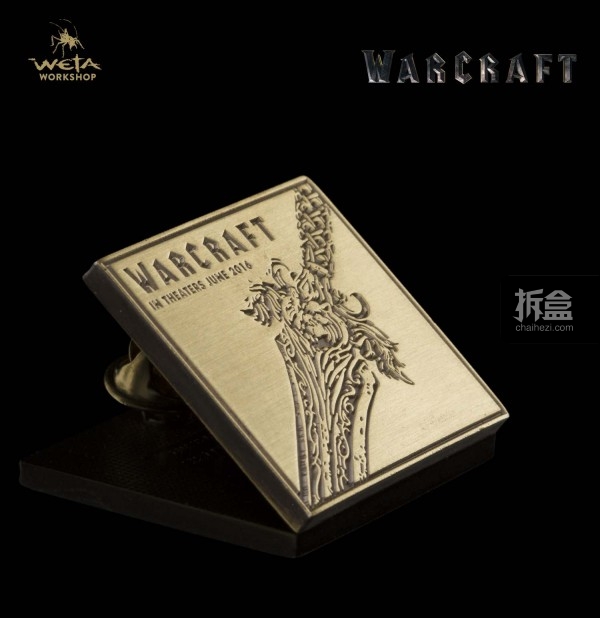 WARCRAFT : COLLECTIBLE PIN - ALLIANCE SWORD 魔兽争霸 - 联盟之剑  徽章胸针 $10.99