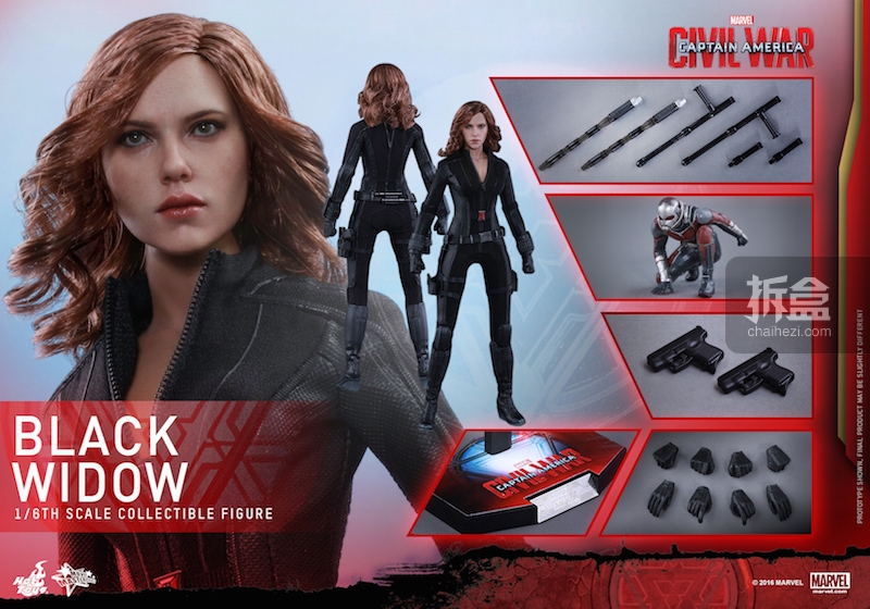 Hot Toys - Captain America Civil War - Black Widow Collectible Figure PR..._14_