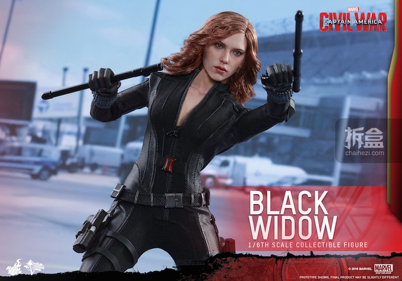 Hot Toys - Captain America Civil War - Black Widow Collectible Figure PR..._5_