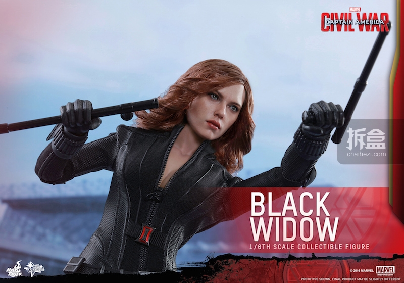 Hot Toys - Captain America Civil War - Black Widow Collectible Figure PR..._8_