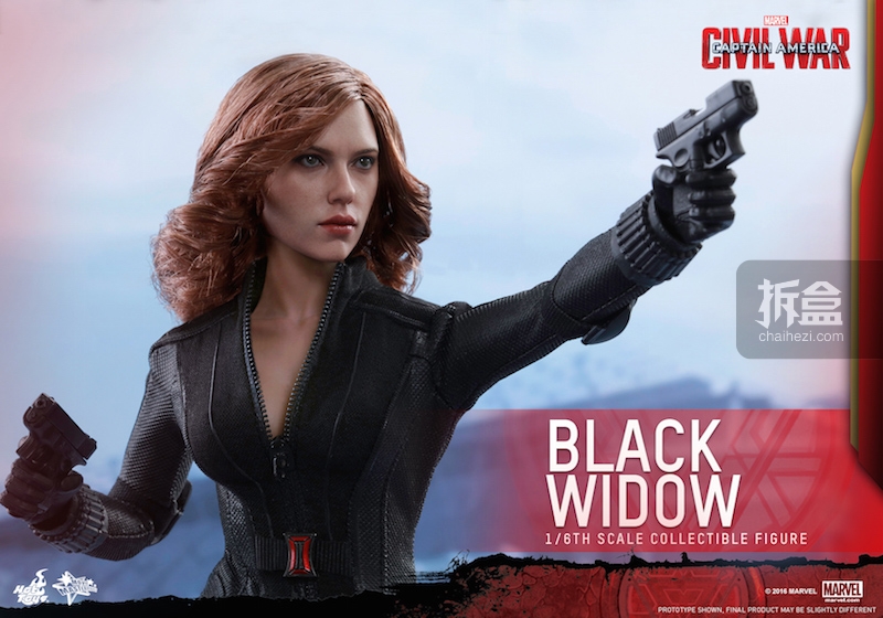 Hot Toys - Captain America Civil War - Black Widow Collectible Figure PR..._9_