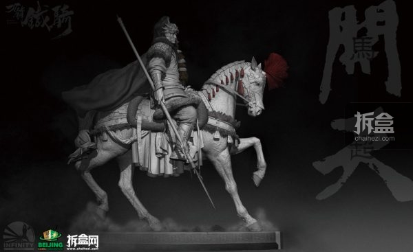 开天工作室将带来新品：《刀锋铁骑》马超雕像 首次公开展出！