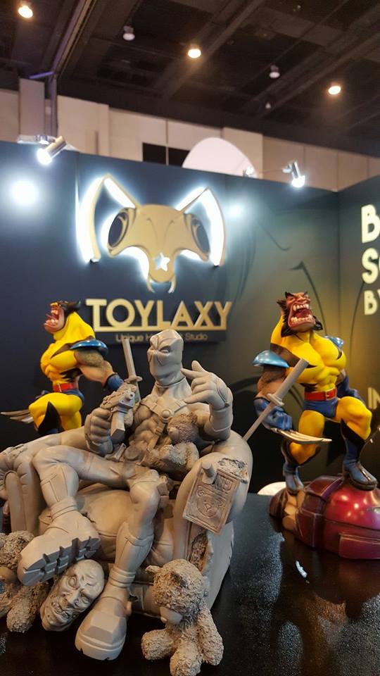 Toylaxy参展2016泰国玩具展，带来新品FURY NO.1 Unleash the Beast金刚狼以及下一款预告：FURY NO.2 Unbearable死侍