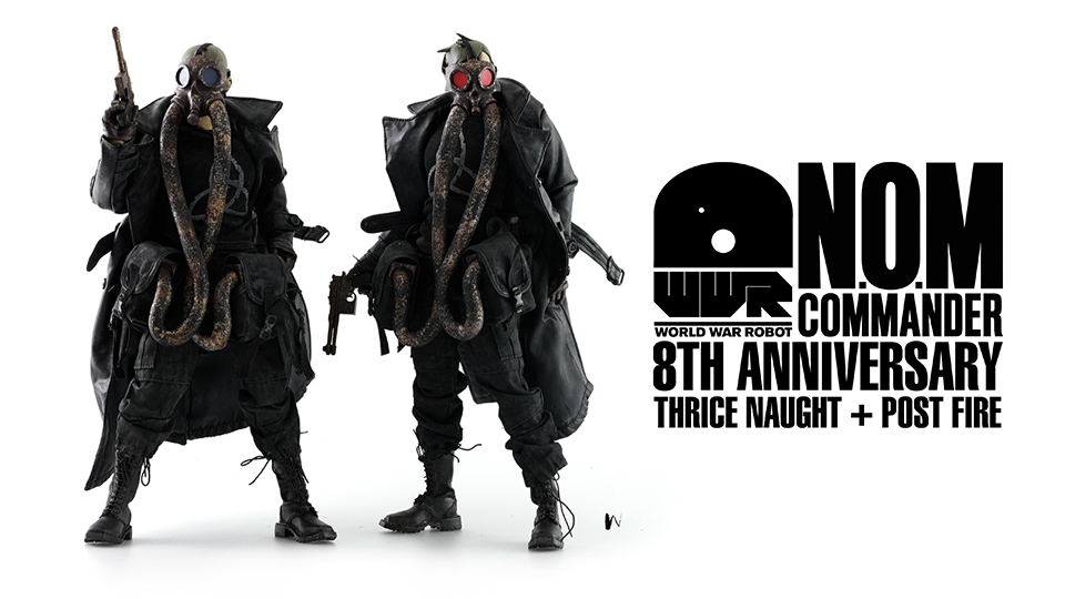 3A TOYS将在6月25日限时发售8周年纪念NOM双鼻指挥官套装- 拆盒