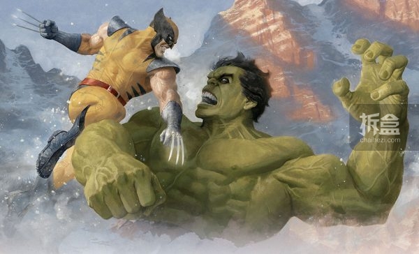 Hulk vs Wolverine-2