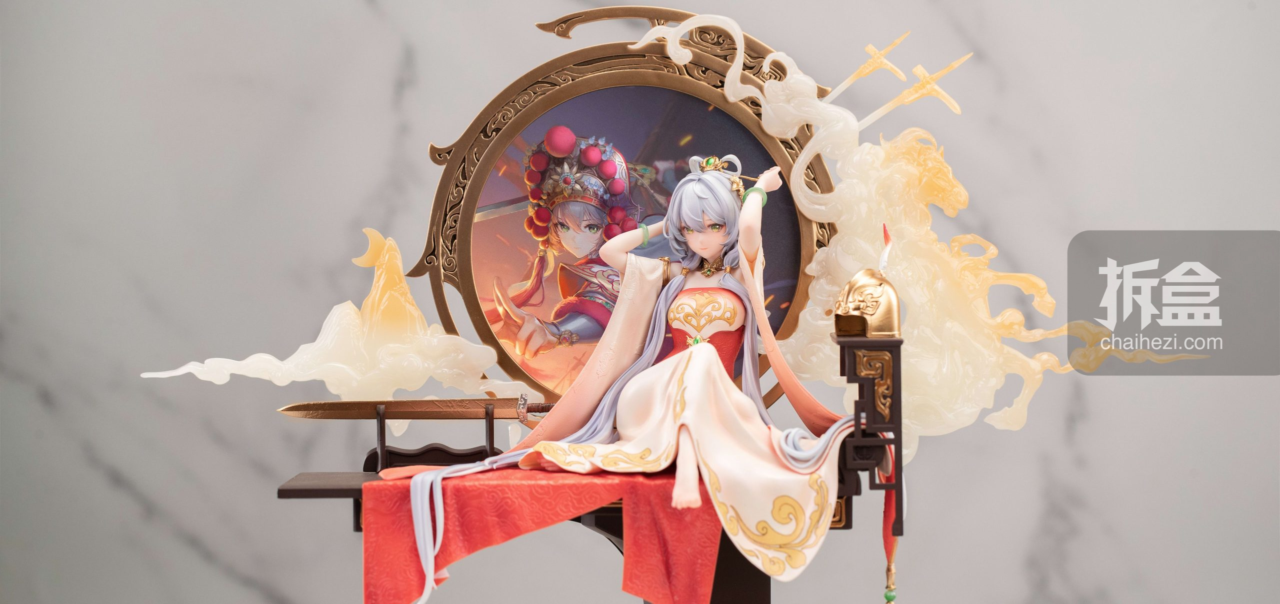 BEARPANDA VSINGER 洛天依木兰辞1/6 12寸原创少女手办摆件- 拆盒