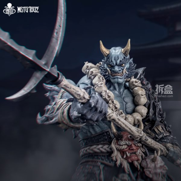 METYTOYZ 鬼灭修罗泷川鬼武士配件包1/10可动人偶- 拆盒