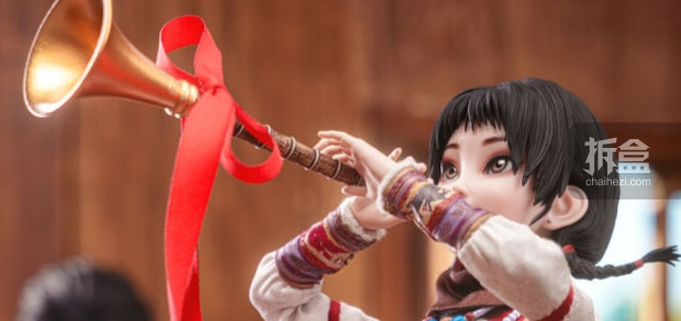 朗宙COSMIC STUDIO画江湖之不良人萤勾阿姐1/6可动人偶- 拆盒